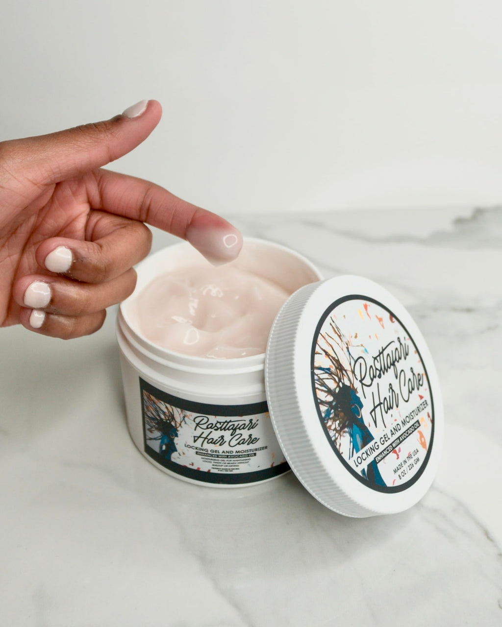 Rastta Locs Locking Gel & Avocado Oil Moisturizer | Hold + Hydration for Dreadlocks | Rasttafari Hair Care