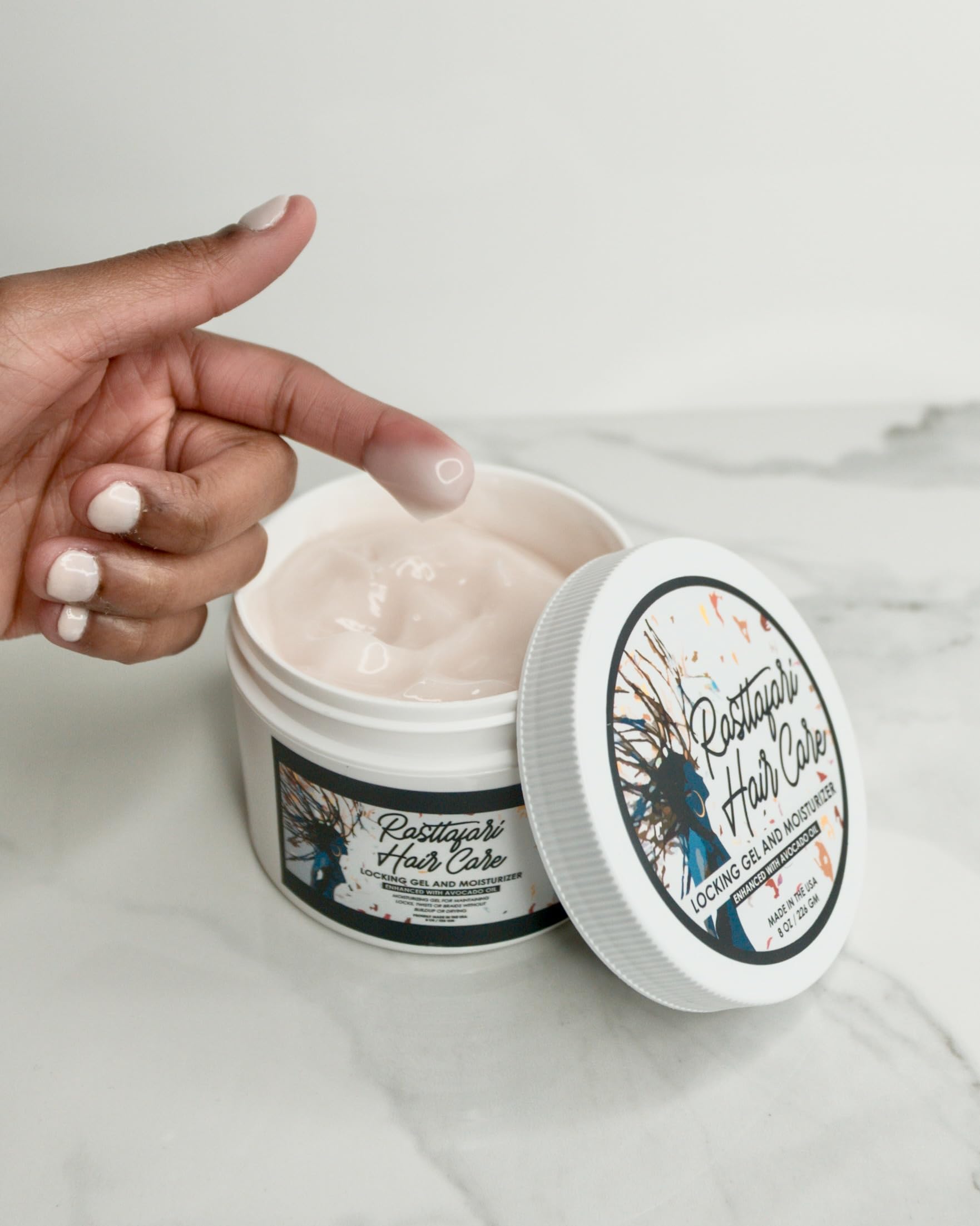 Rastta Locs Locking Gel & Avocado Oil Moisturizer | Hold + Hydration for Dreadlocks | Rasttafari Hair Care