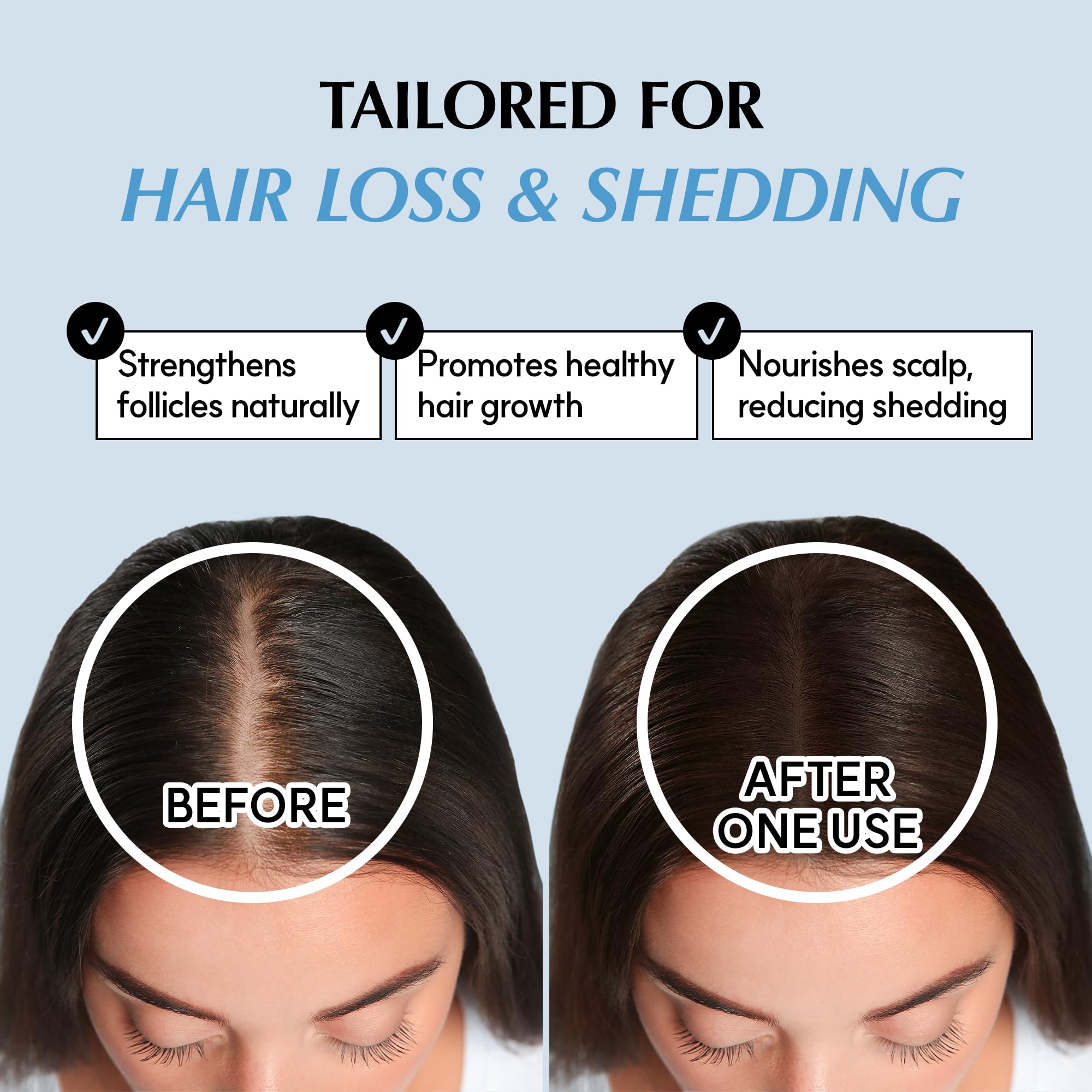 RATED GREEN Real Grow Anti Hair Loss Treatment | Rosemary Cream Shampoo for Thinning Hair – 6.76 fl oz