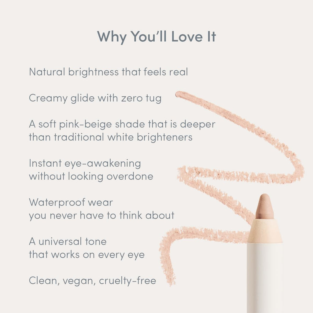 Ravie Beauty Soft Definition Longwear Eyeliner Pencil DUNE – Waterproof, Vegan & Cruelty-Free