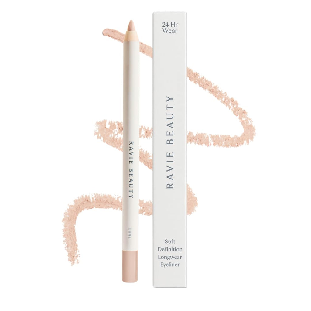 Ravie Beauty Soft Definition Longwear Eyeliner Pencil DUNE – Waterproof, Vegan & Cruelty-Free