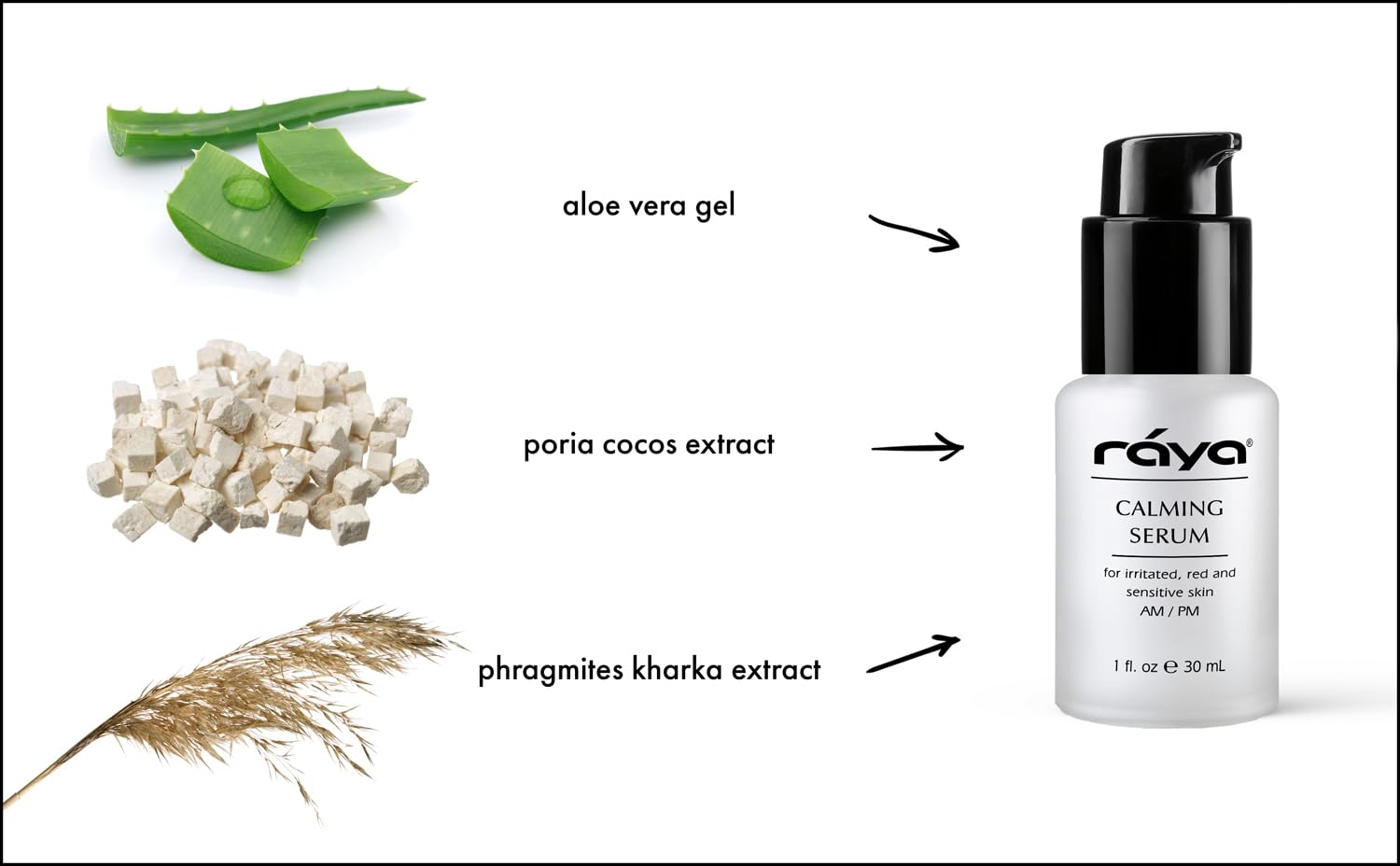 Raya Calming Serum (504) | Calming Facial Treatment for Irritated & Sensitive Skin