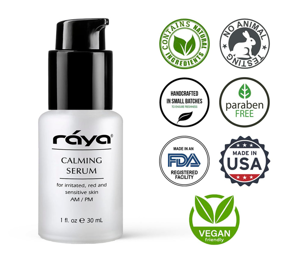 Raya Calming Serum (504) | Calming Facial Treatment for Irritated & Sensitive Skin