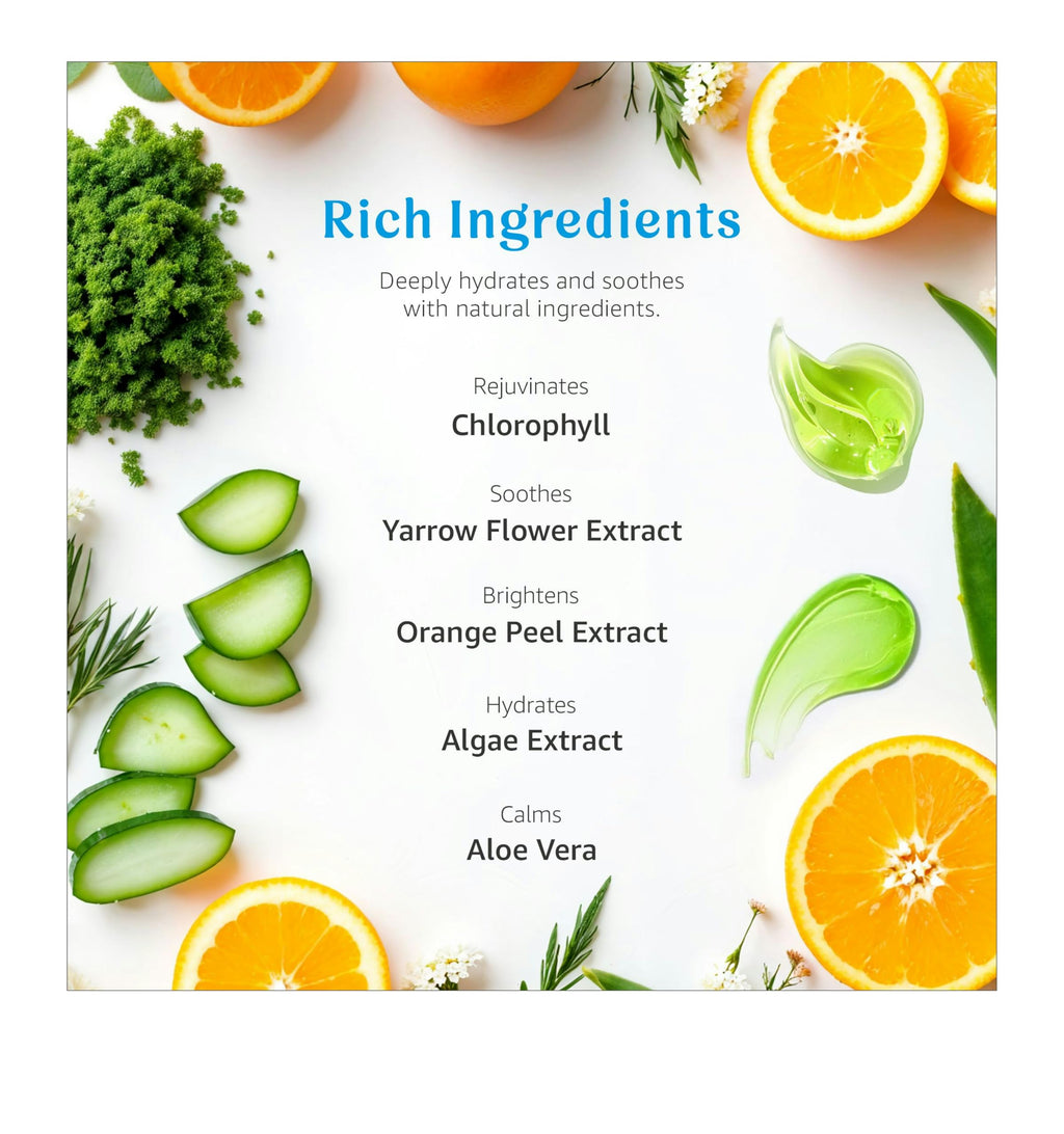 Raya Chlorophyll Masque (607) | Tightening Facial Mask for All Skin Types