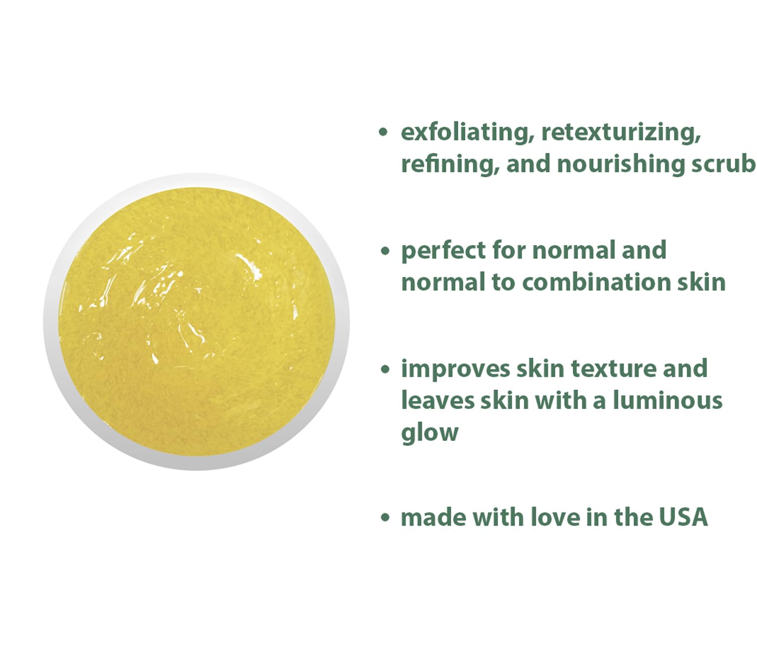 RAYA Pineapple Enzyme Facial Scrub (120) | Exfoliating & Refining for Combination Skin | Pineapple Enzymes + Jojoba Beads