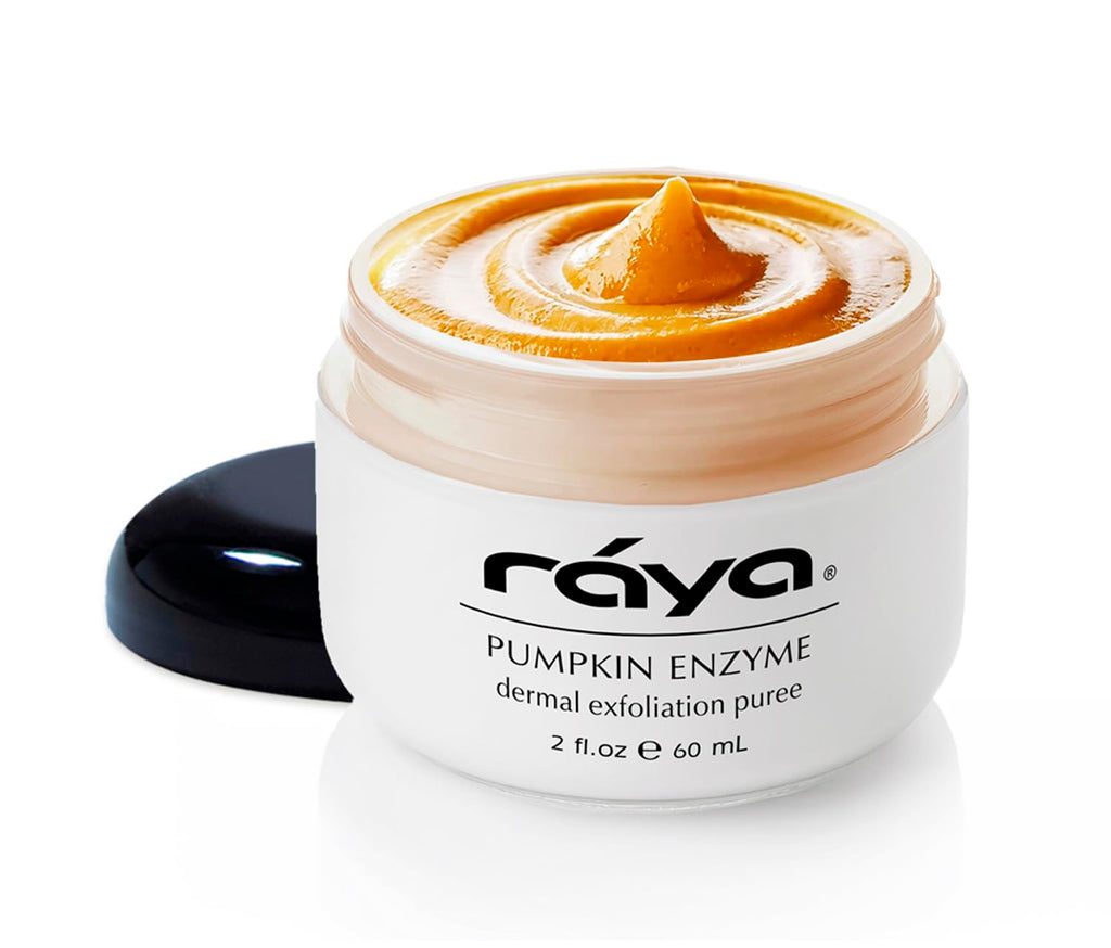 Raya Pumpkin Enzyme Facial Puree — Gentle Exfoliating Treatment for All Skin Types | Smooths Fine Lines and Minifies Pores