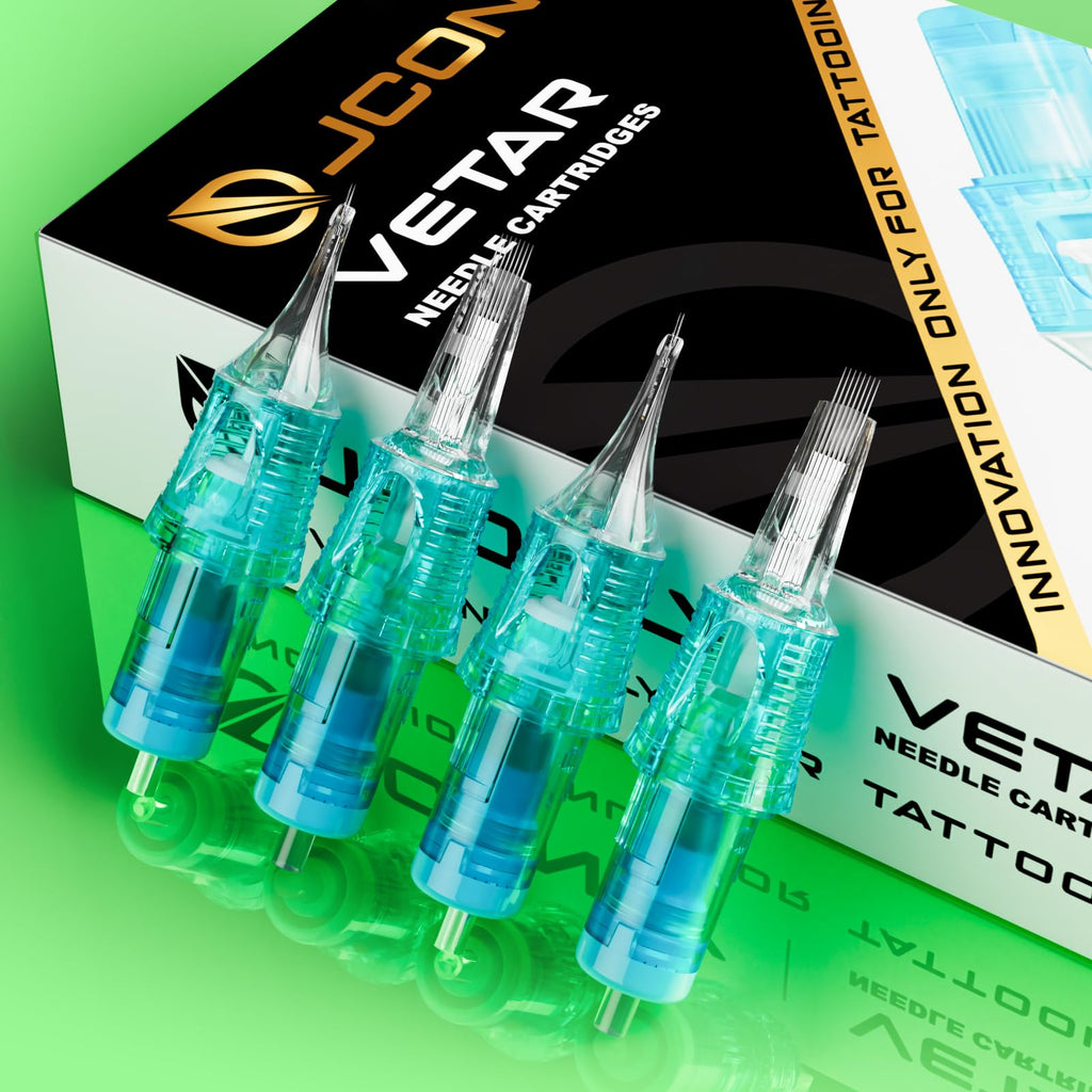 Rayyl Vetar Tattoo Cartridge Needles - 20Pcs Round Liner #12 (12095RSL) Standard Kit