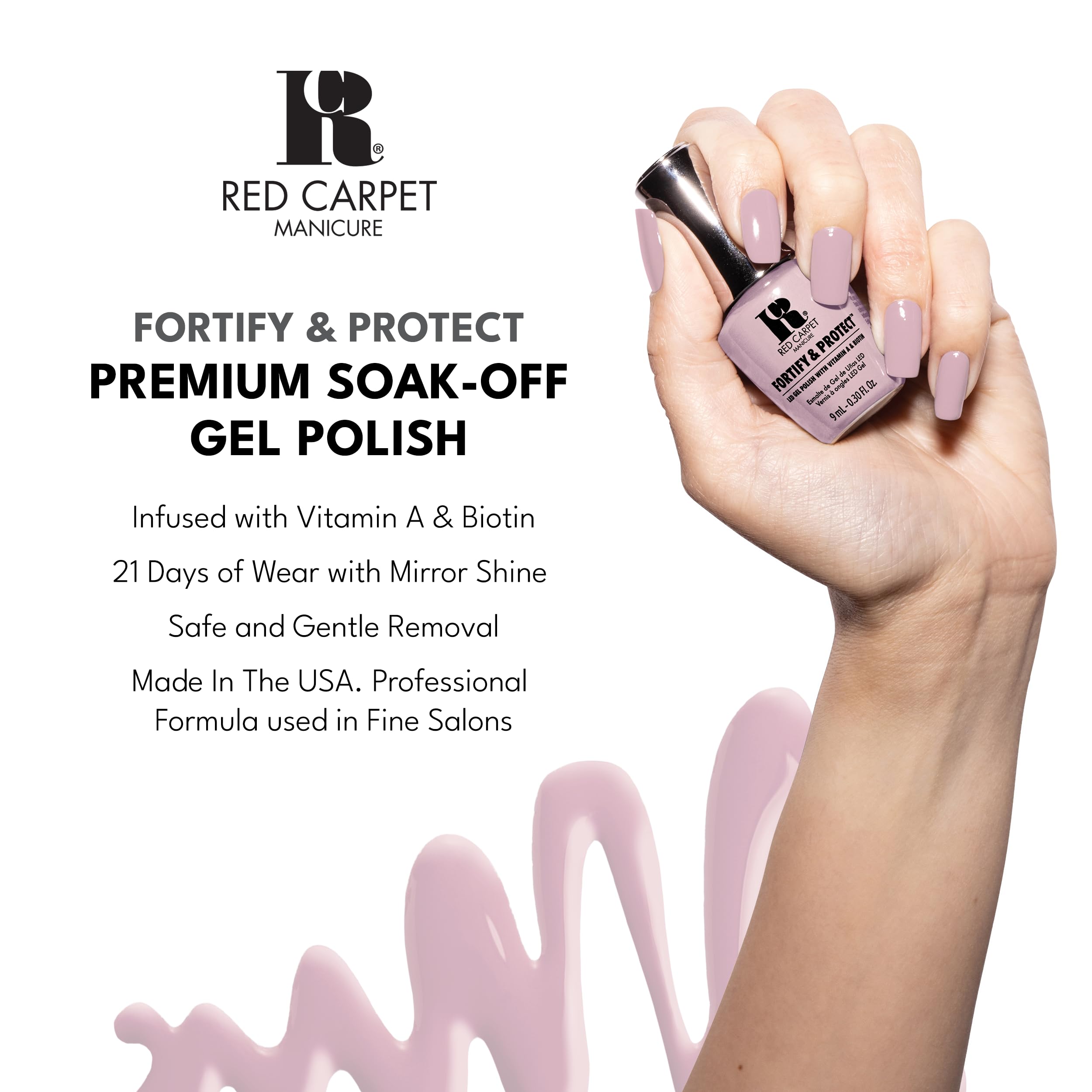 RC Red Carpet Manicure Ultra Cure 30 Salon LED Light – Fast 30s Gel Curing for Nails and Toes