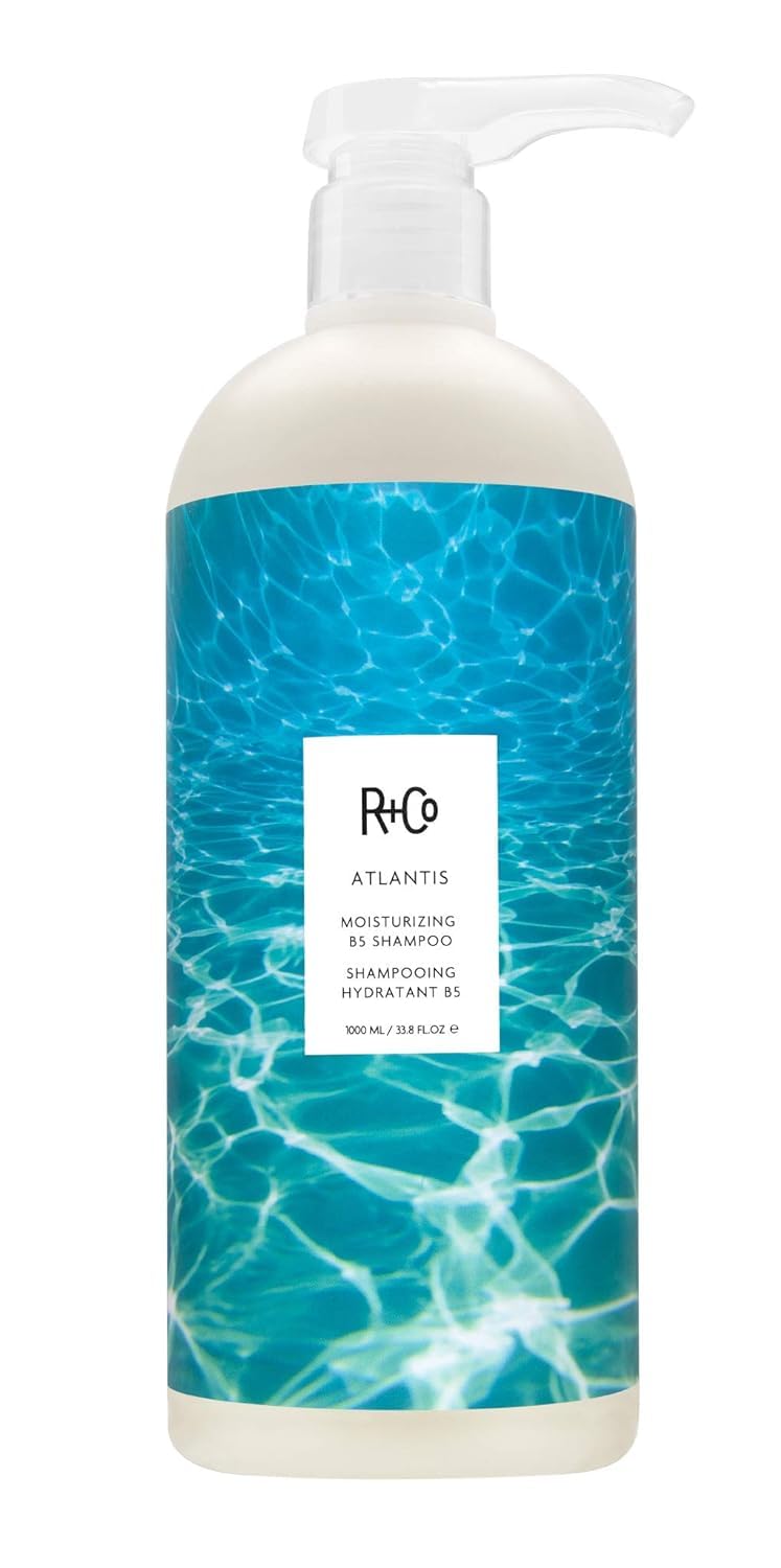 R+Co Atlantis Moisturizing B5 Shampoo – 1000 ml / 33.8 oz