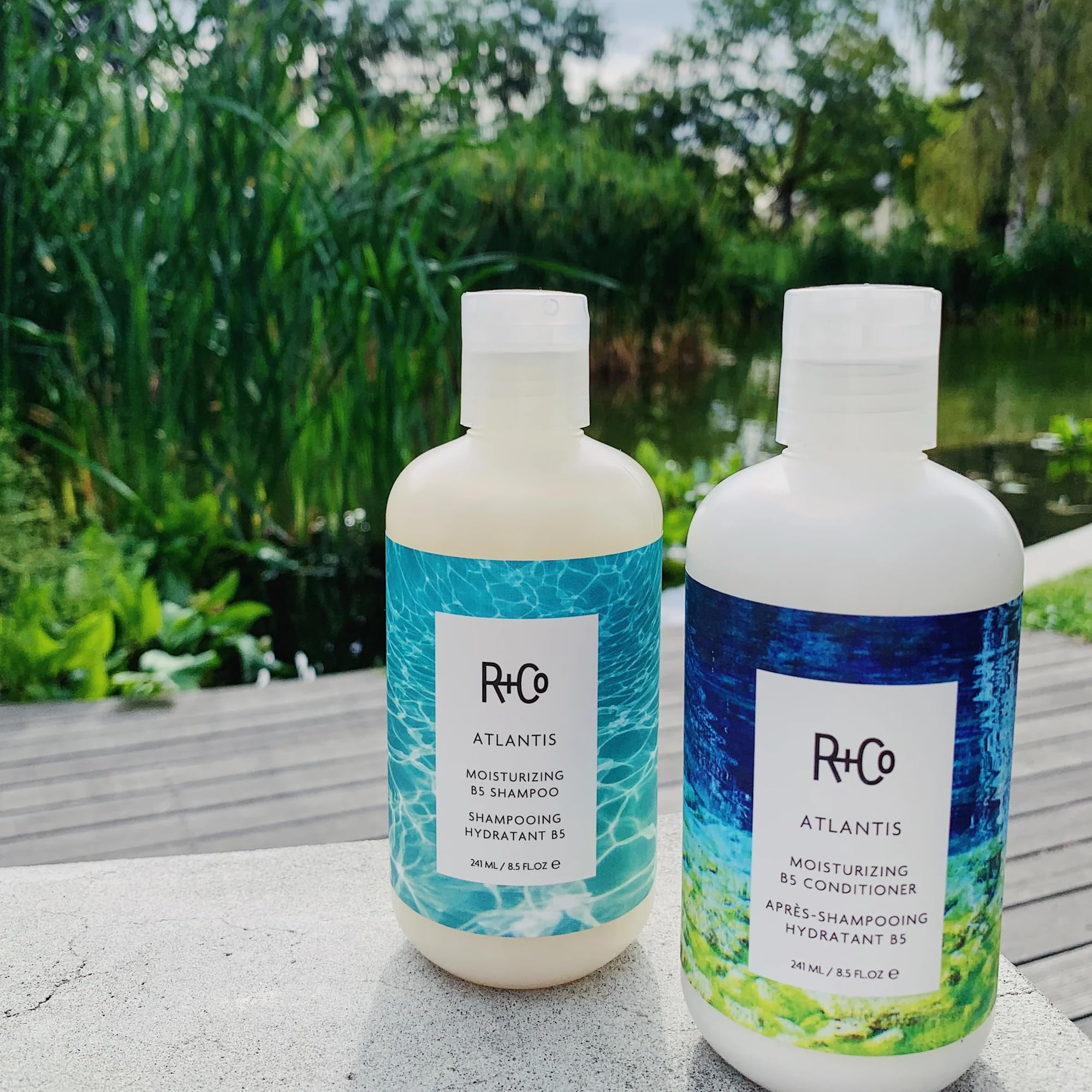 R+Co Atlantis Moisturizing B5 Shampoo – 1000 ml / 33.8 oz