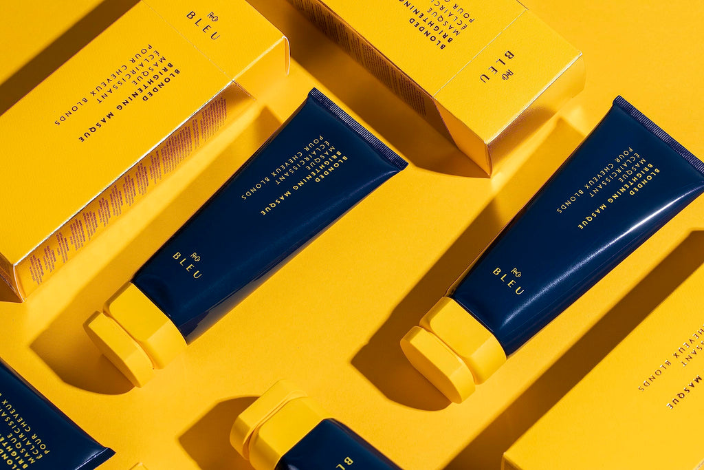 R+Co BLEU Blonded Brightening Masque – Repair, Hydration & Toner for Blondes | 5 oz