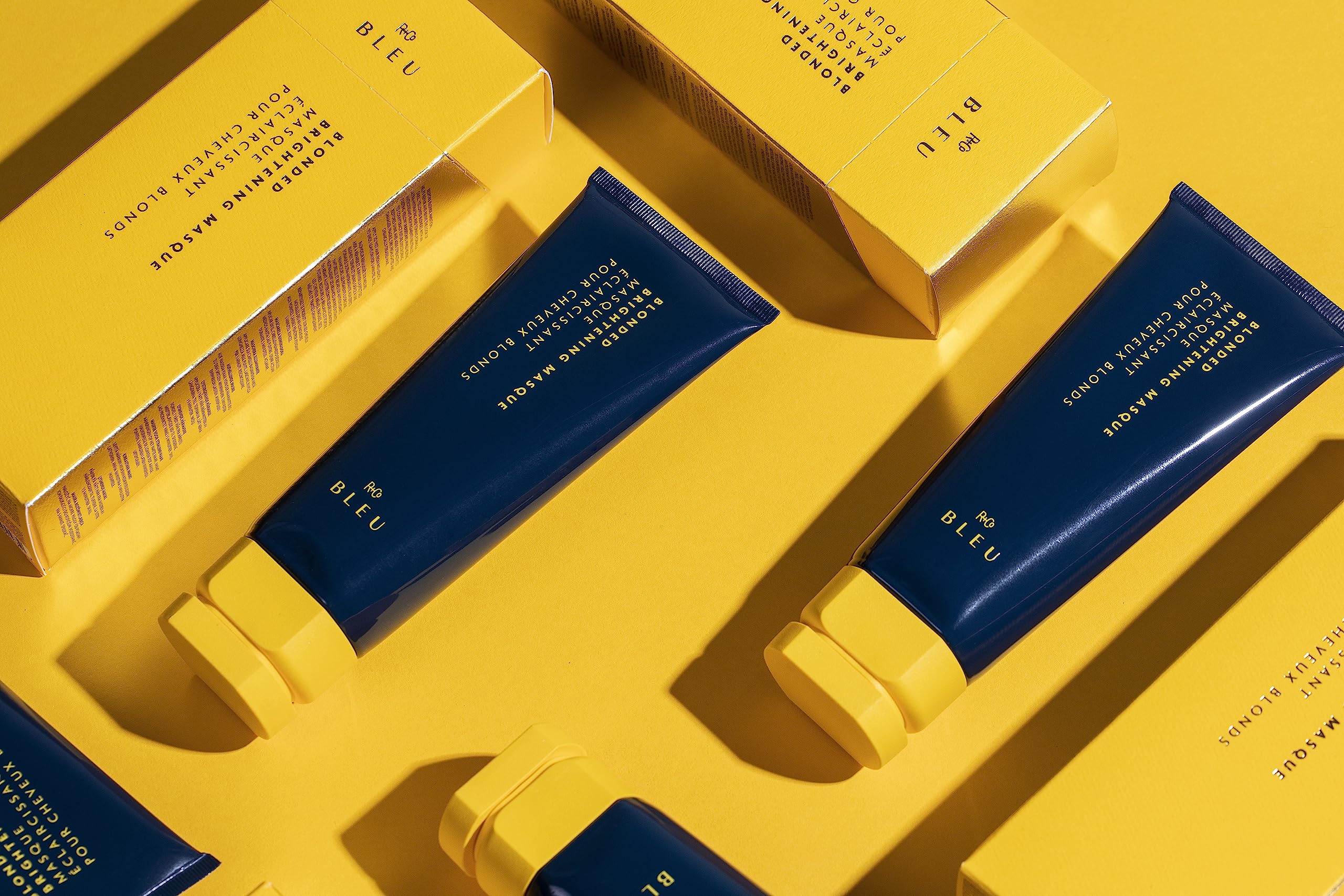 R+Co BLEU Blonded Brightening Masque – Repair, Hydration & Toner for Blondes | 5 oz