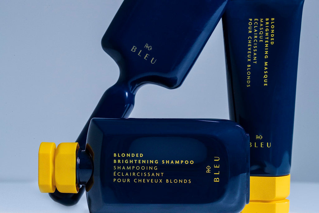 R+Co BLEU Blonded Brightening Masque – Repair, Hydration & Toner for Blondes | 5 oz