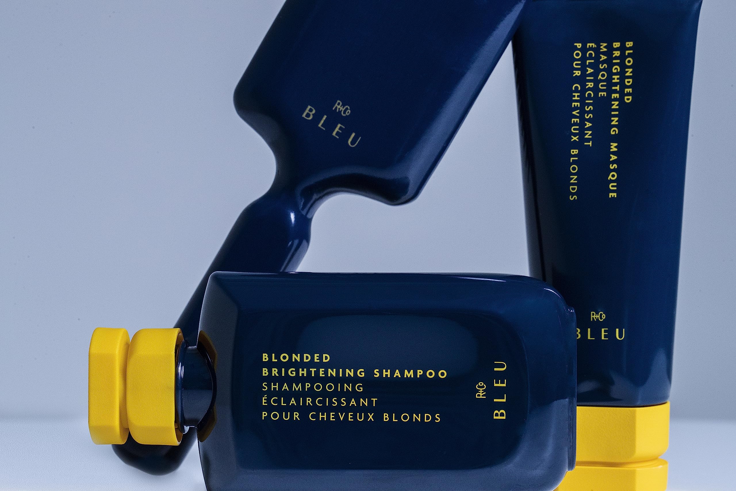 R+Co BLEU Blonded Brightening Masque – Repair, Hydration & Toner for Blondes | 5 oz
