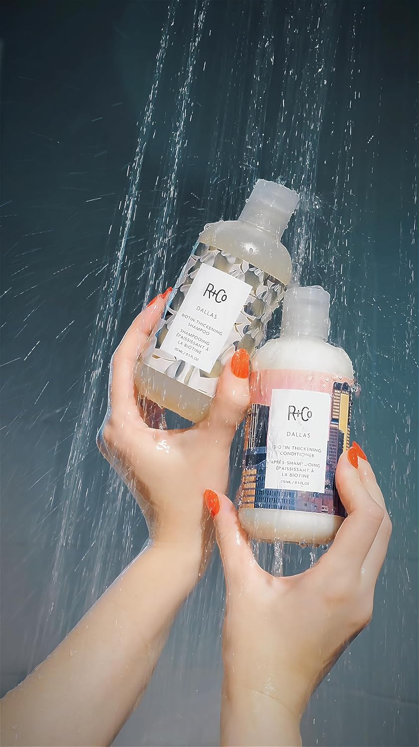 R+Co Dallas Biotin Thickening Conditioner | Weightless Hydration & Shine | Vegan & Cruelty-Free | 2 oz