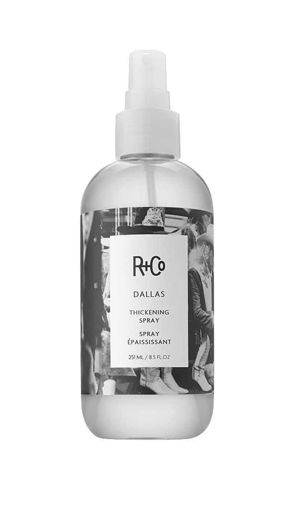 R+Co Dallas Hair Thickening Spray | Volumizing & Texturizing Spray for All Lengths | 8.5 oz
