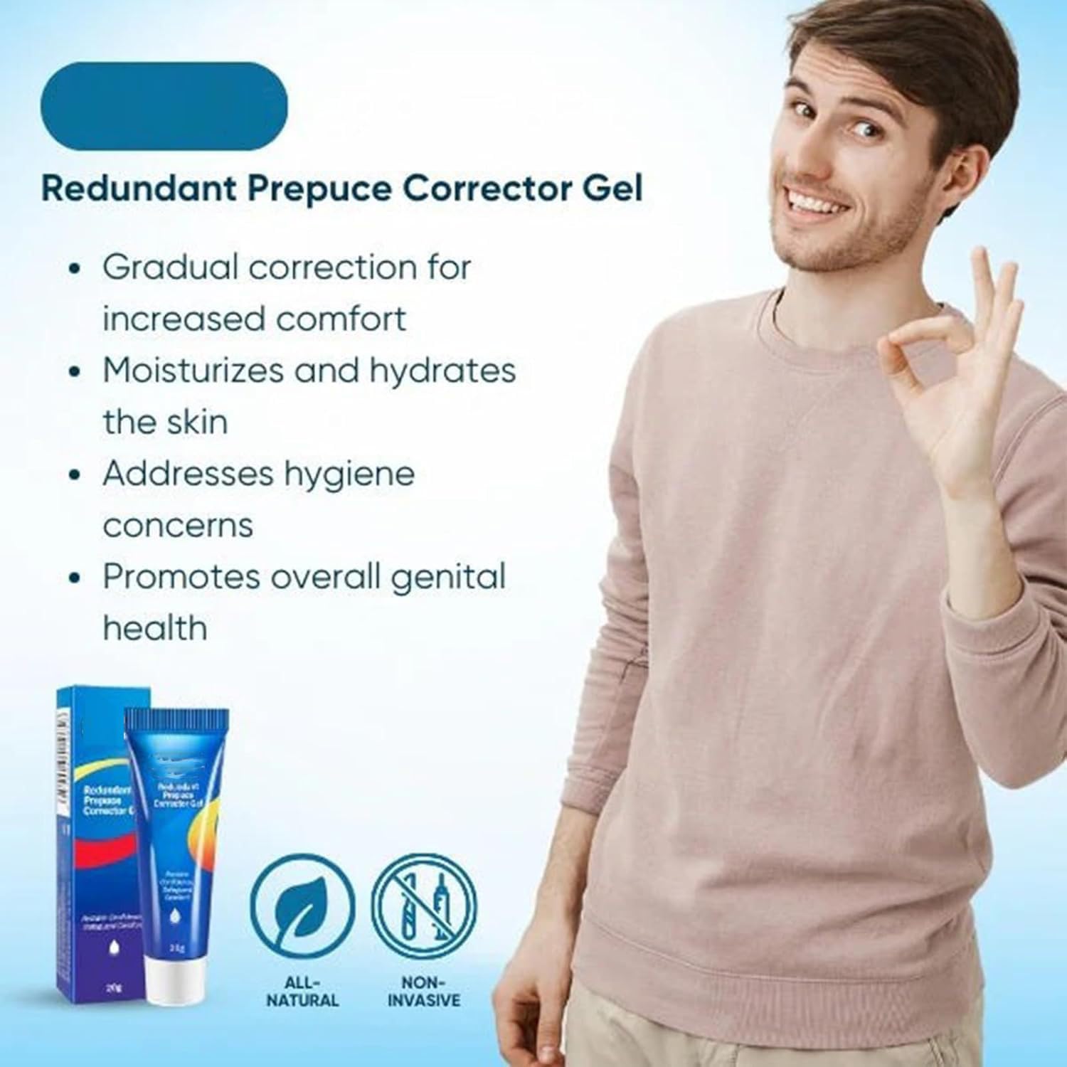 RCSCBC Redundant Prepuce Corrector Gel – Professional Quick Effect (2PCS)
