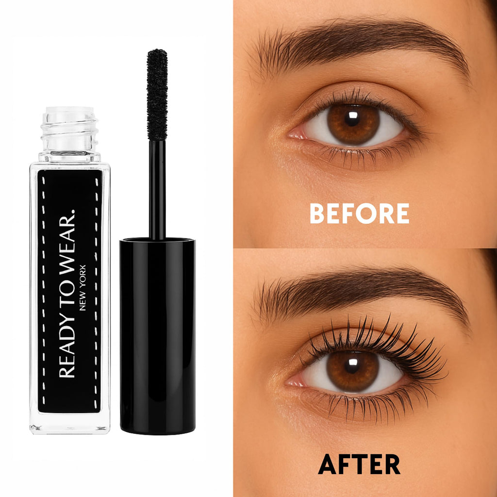 Ready To Wear Lash Extension – Fine DRY Fibers for Instant Lash Elongation (No Glue Required, Use With Mascara)