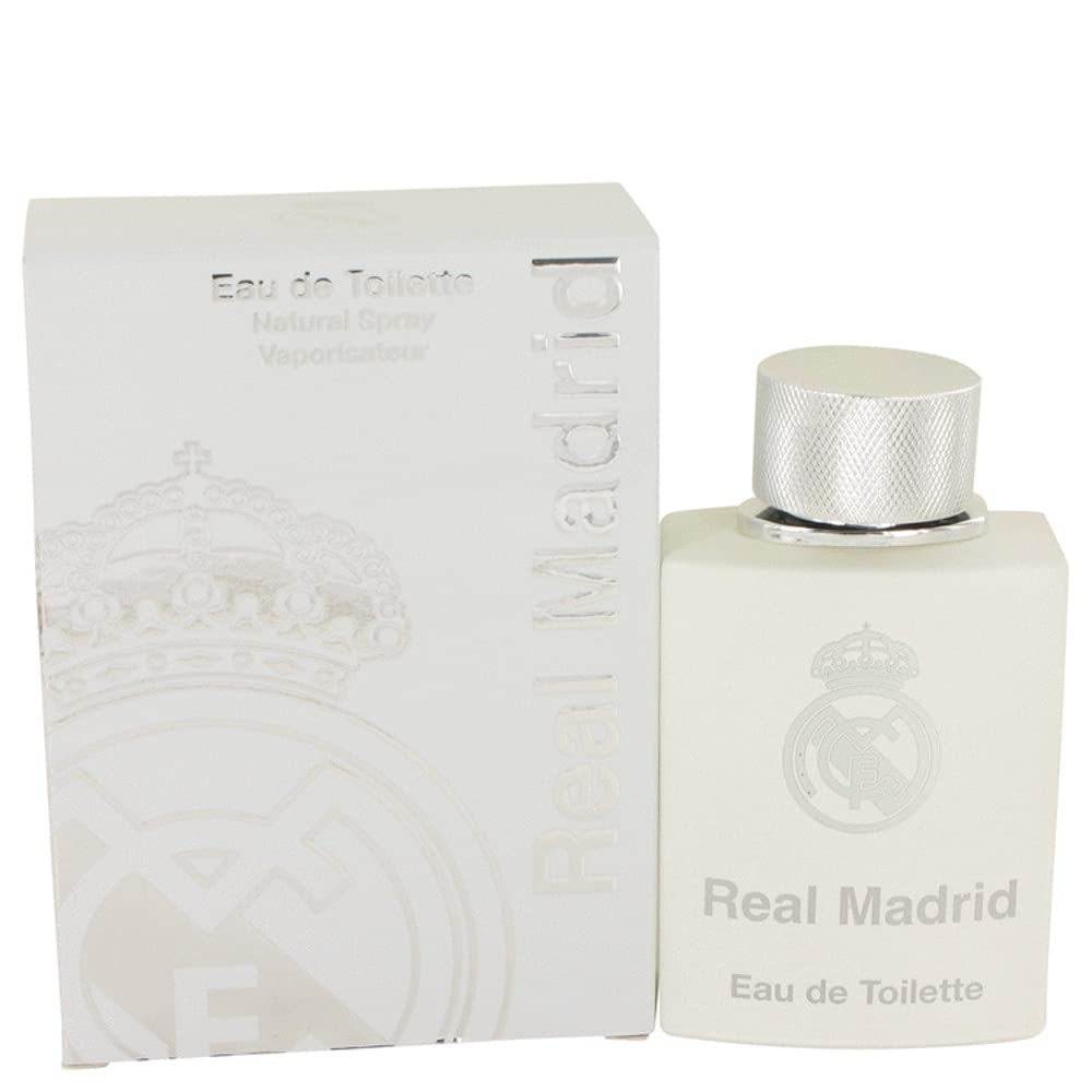 Real Madrid FC EDT for Men – 3.4 oz Spray by Air-Val International