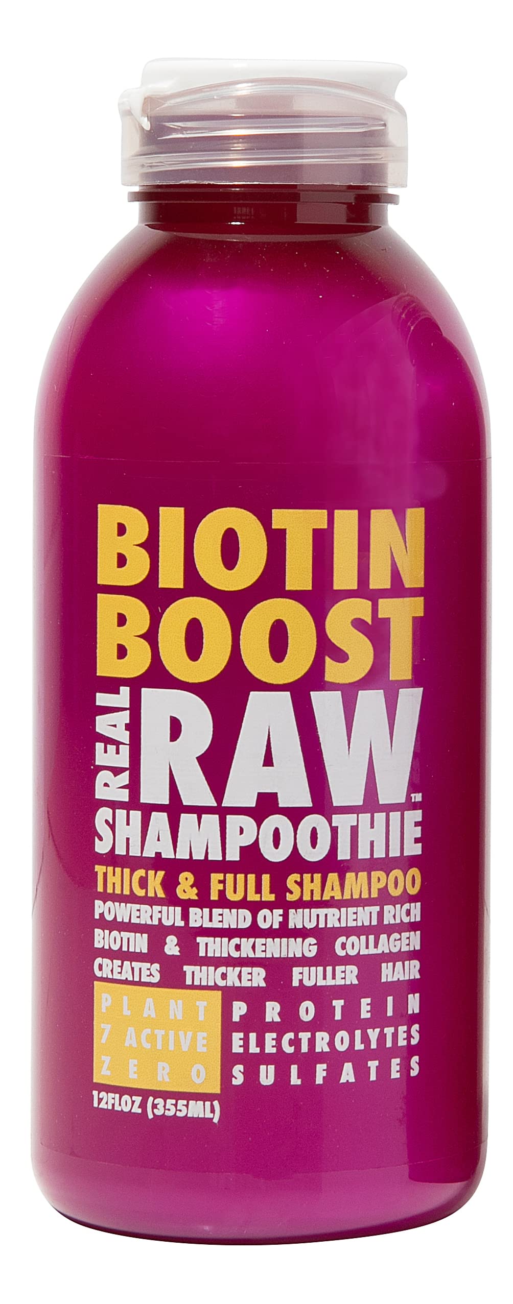 Real Raw Biotin Shampoo – Thick, Fuller Hair, 12 oz