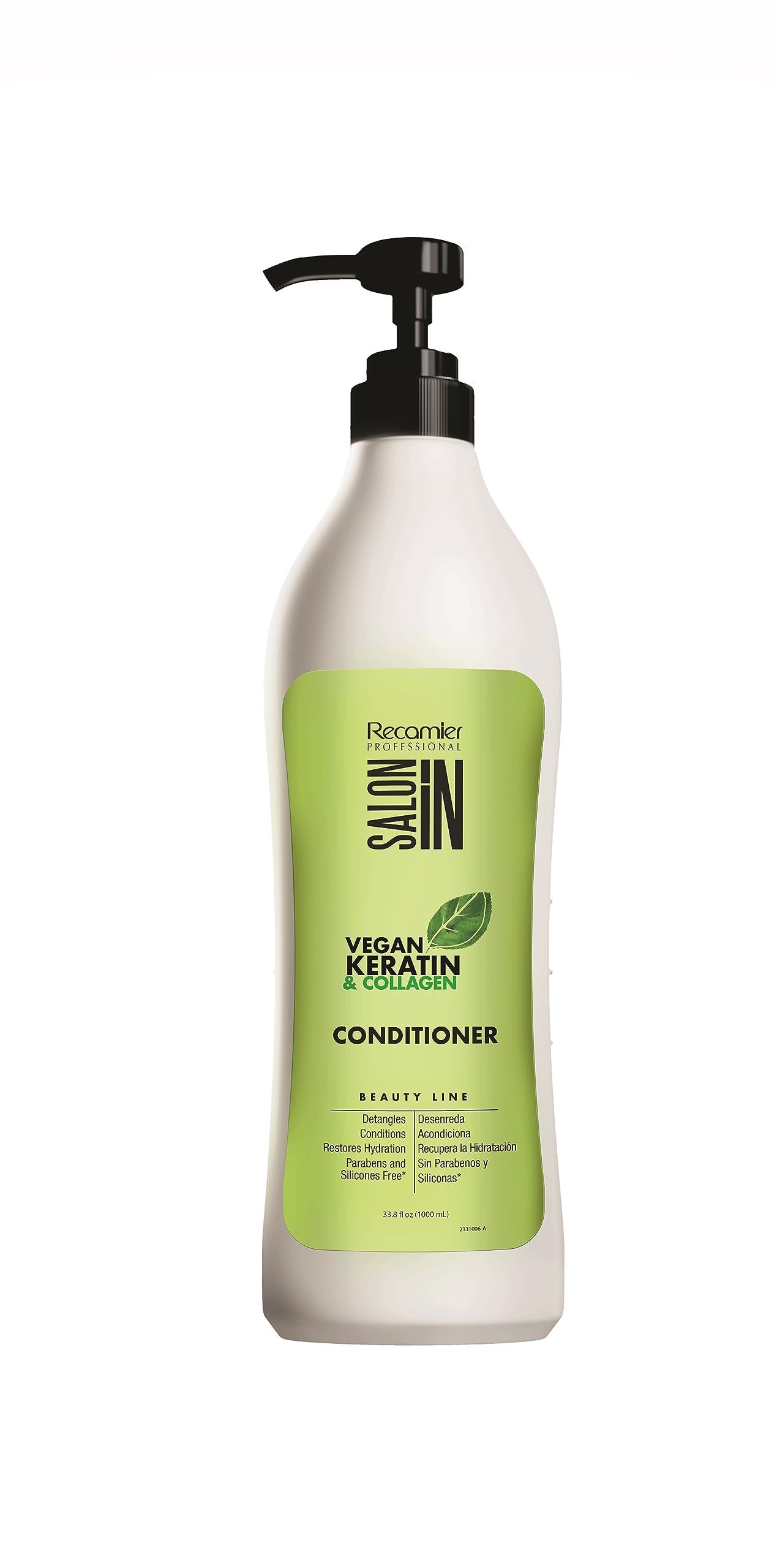 RECAMIER PROFESSIONAL SALON IN Vegan Keratin & Collagen Kit – Shampoo & Conditioner (33.8 oz each)