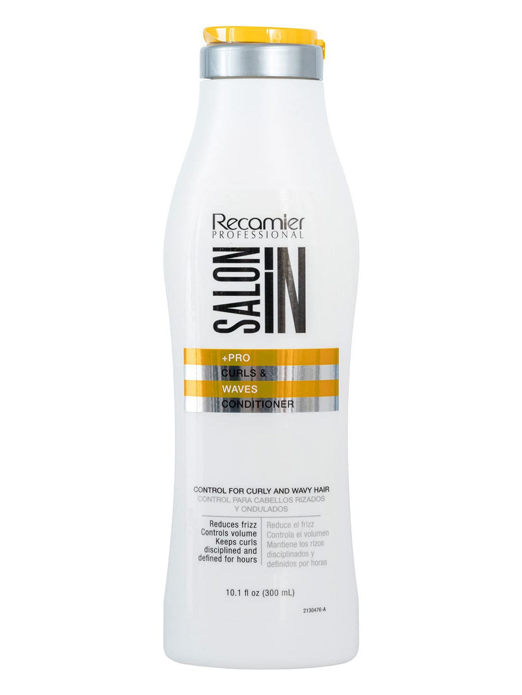 RECAMIER Professional Salon In Hydrating Anti-Frizz Curly Hair Shampoo and Conditioner Set with Keratin