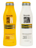 RECAMIER Professional Salon In Hydrating Anti-Frizz Curly Hair Shampoo and Conditioner Set with Keratin