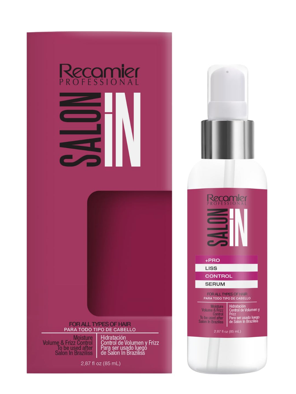 RECAMIER Liss Control Hair Serum – Anti-Frizz & Shine