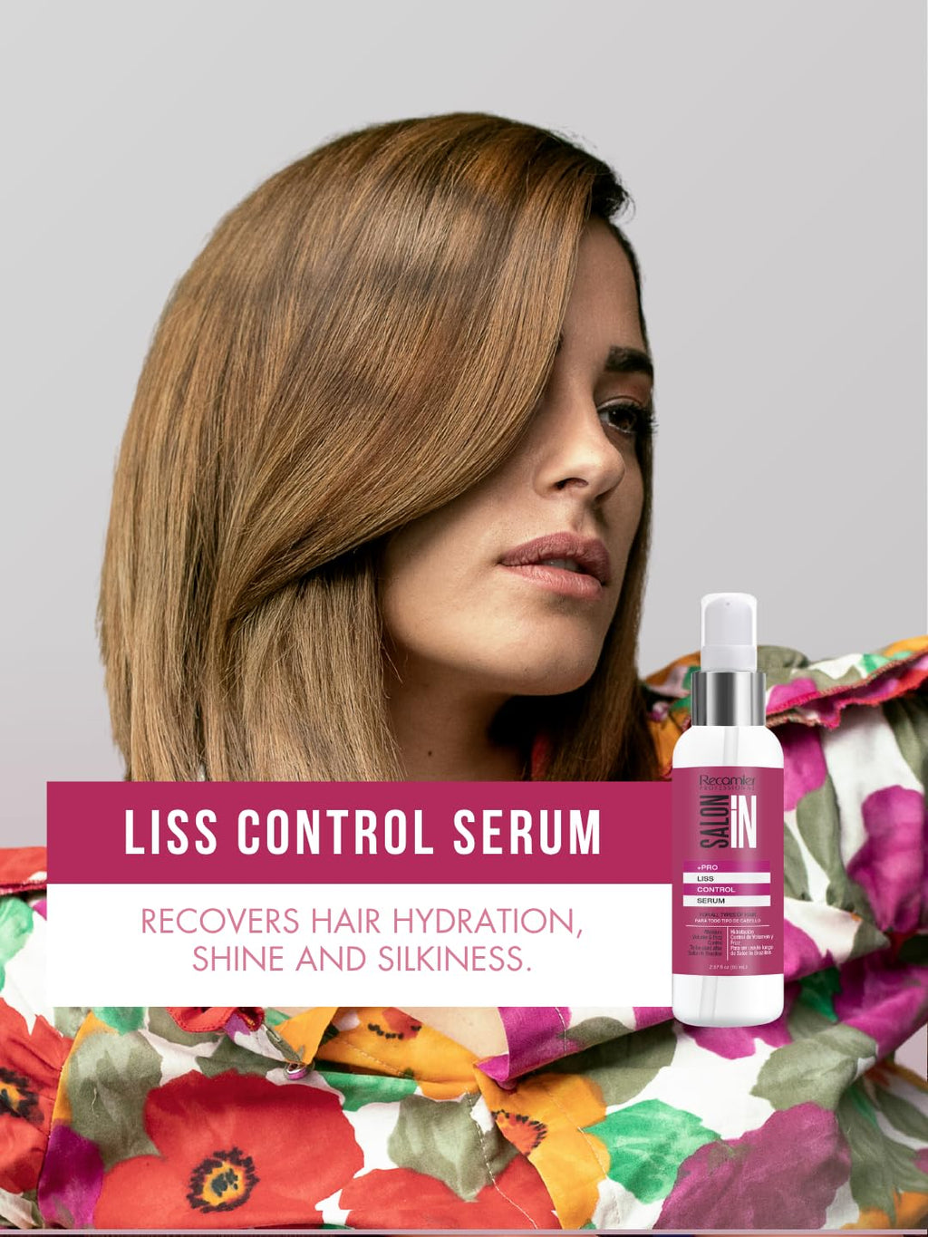 RECAMIER Liss Control Hair Serum – Anti-Frizz & Shine
