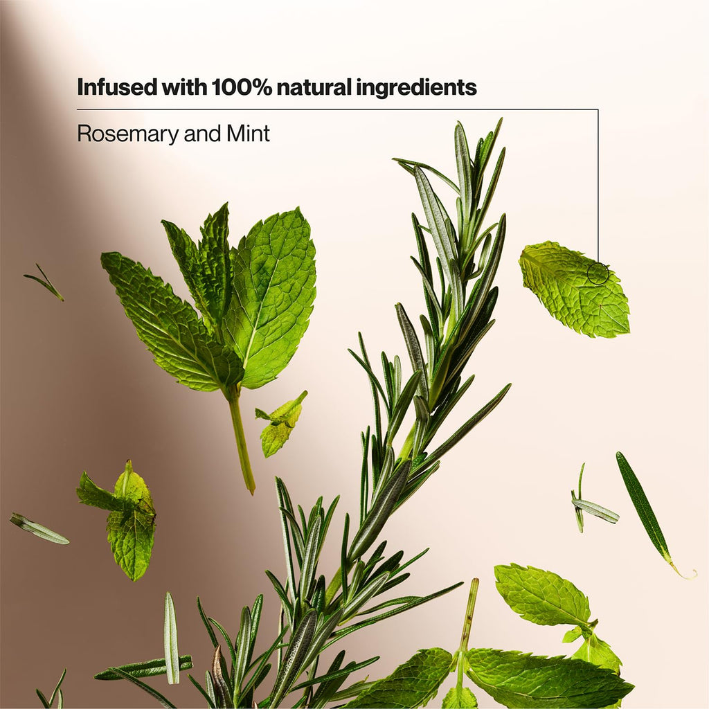 Suave Shampoo and Conditioner, Rosemary & Mint – Invigorating Formula with 100% Natural Essential Oils, 12.6 Oz Ea
