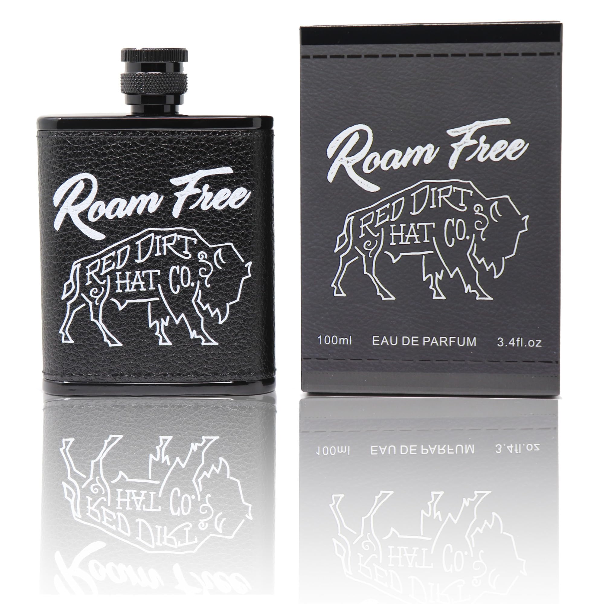 Red Dirt Hat Company Roam Free Cologne for Men - Bergamot & Lemon Top Notes | 3.4 fl oz Eau de Parfum
