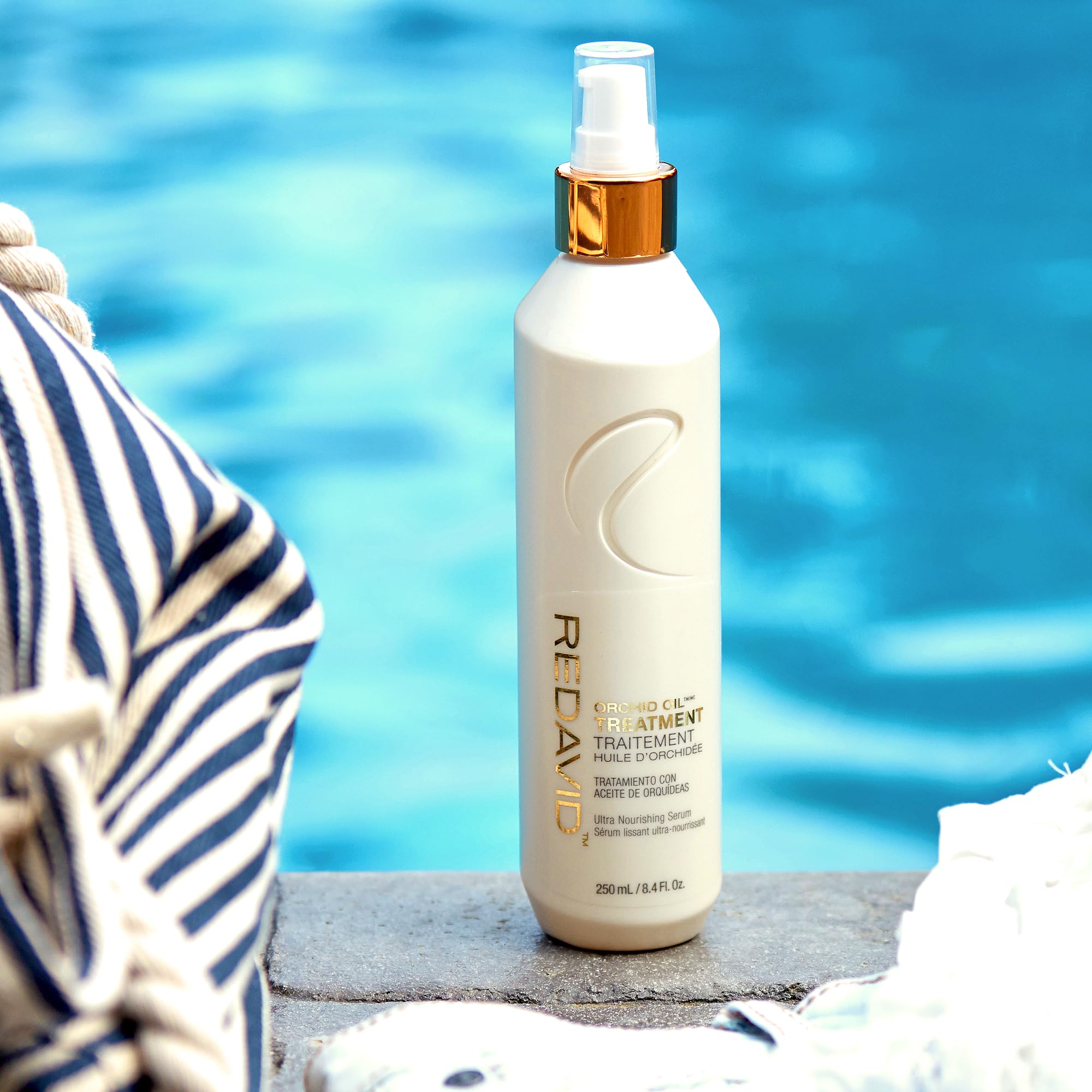 Redavid Orchid Oil Ultra Nourishing Treatment – For Damaged & Curly Hair (8.5 oz)