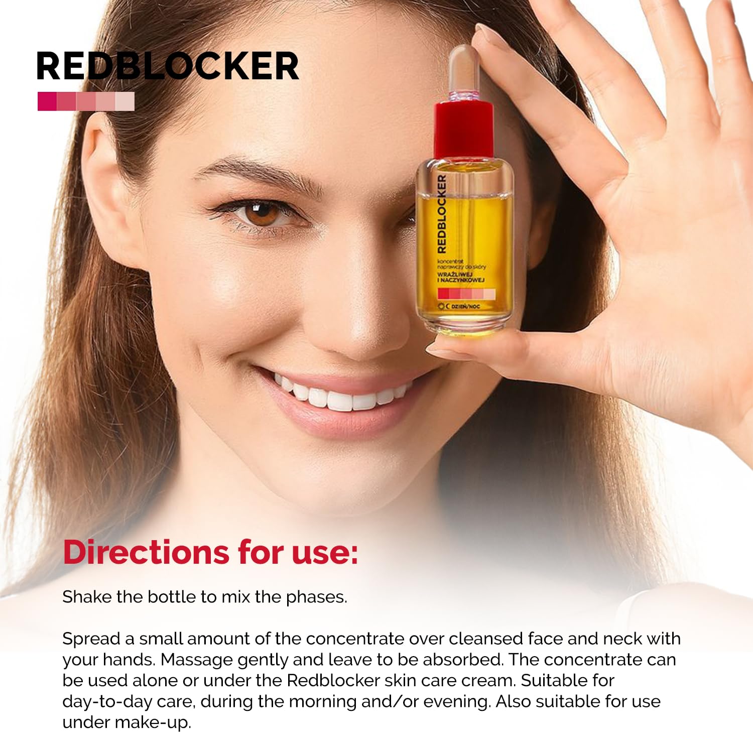 Redblocker Repair Concentrate – Two-Phase Dermocosmetic for Sensitive Skin, Vessel Support & Hydration – 30ml