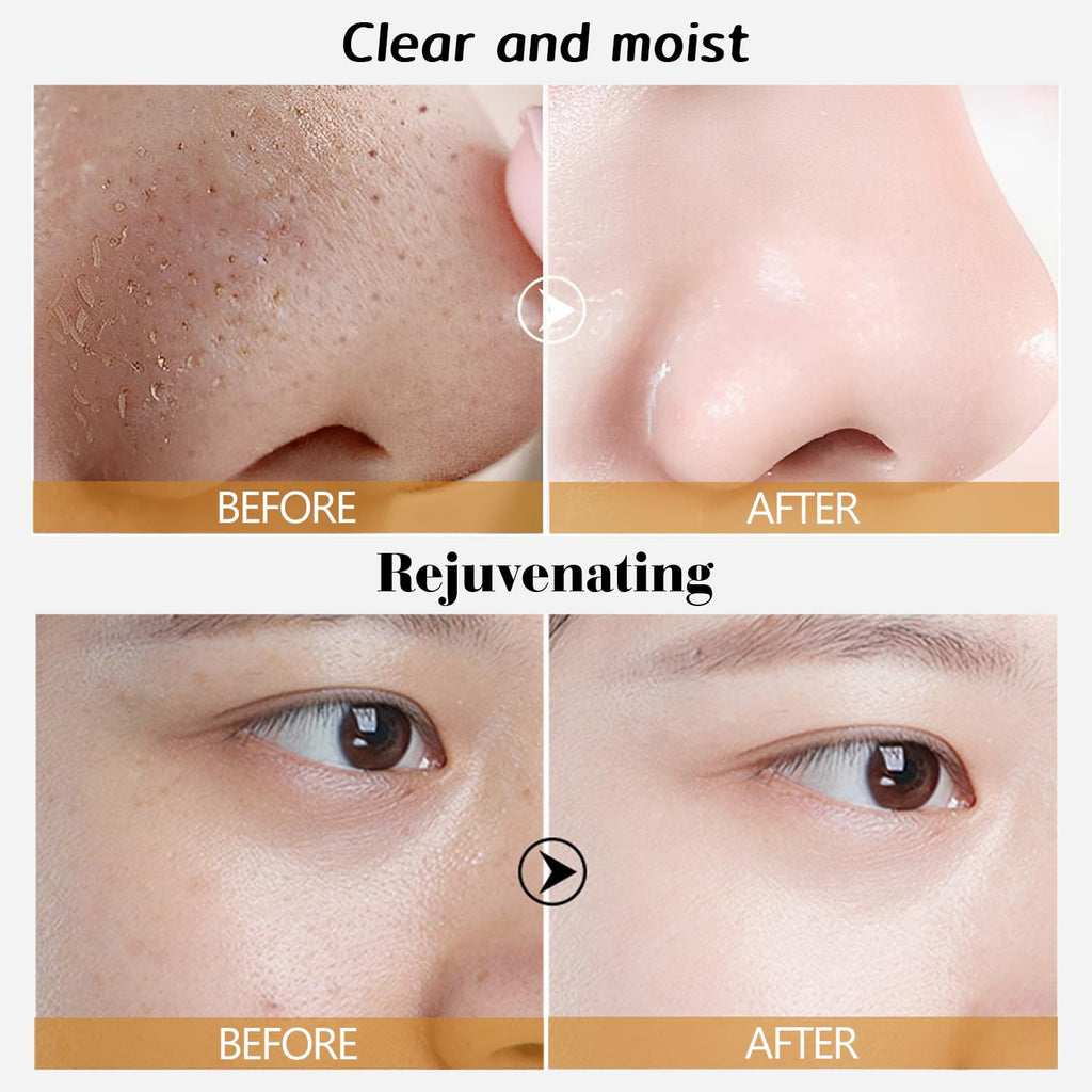 Rednow Gold Foil Peel-Off Mask – 24k Gold, Anti-Wrinkle & Pore Cleansing (2PCS)