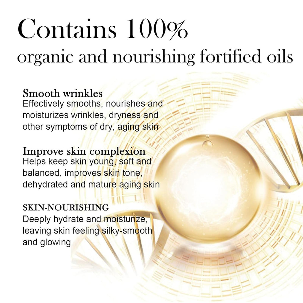 Rednow Lilinas Castor Oil & Black Seed Oil Rosehip Face Serum – Organic Hydration (2 PCS)