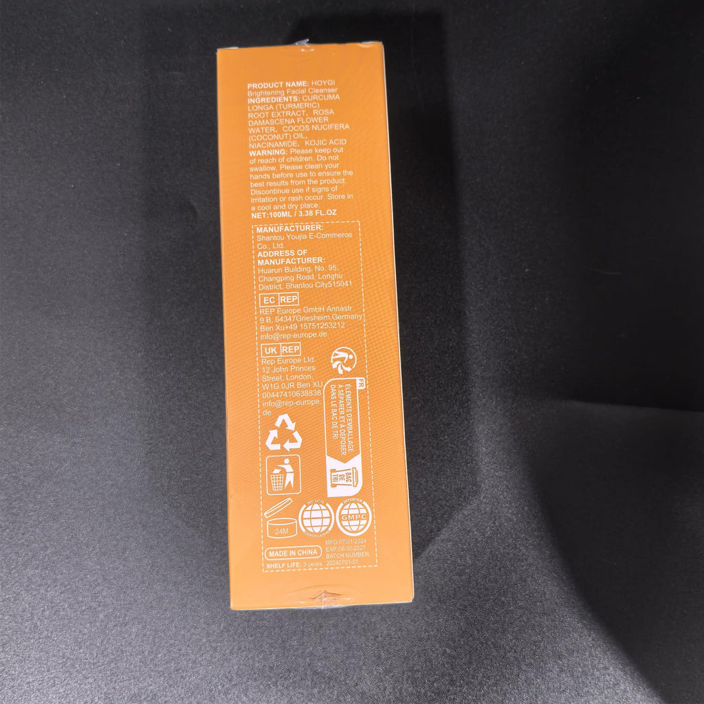 Reepic Cosmer Turmeric Facial Cleanser – Deep Cleansing Foaming Wash (2 Pcs)