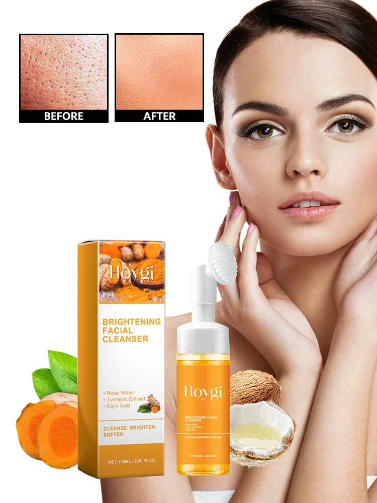 Reepic Cosmer Turmeric Facial Cleanser – Deep Cleansing Foaming Wash (2 Pcs)