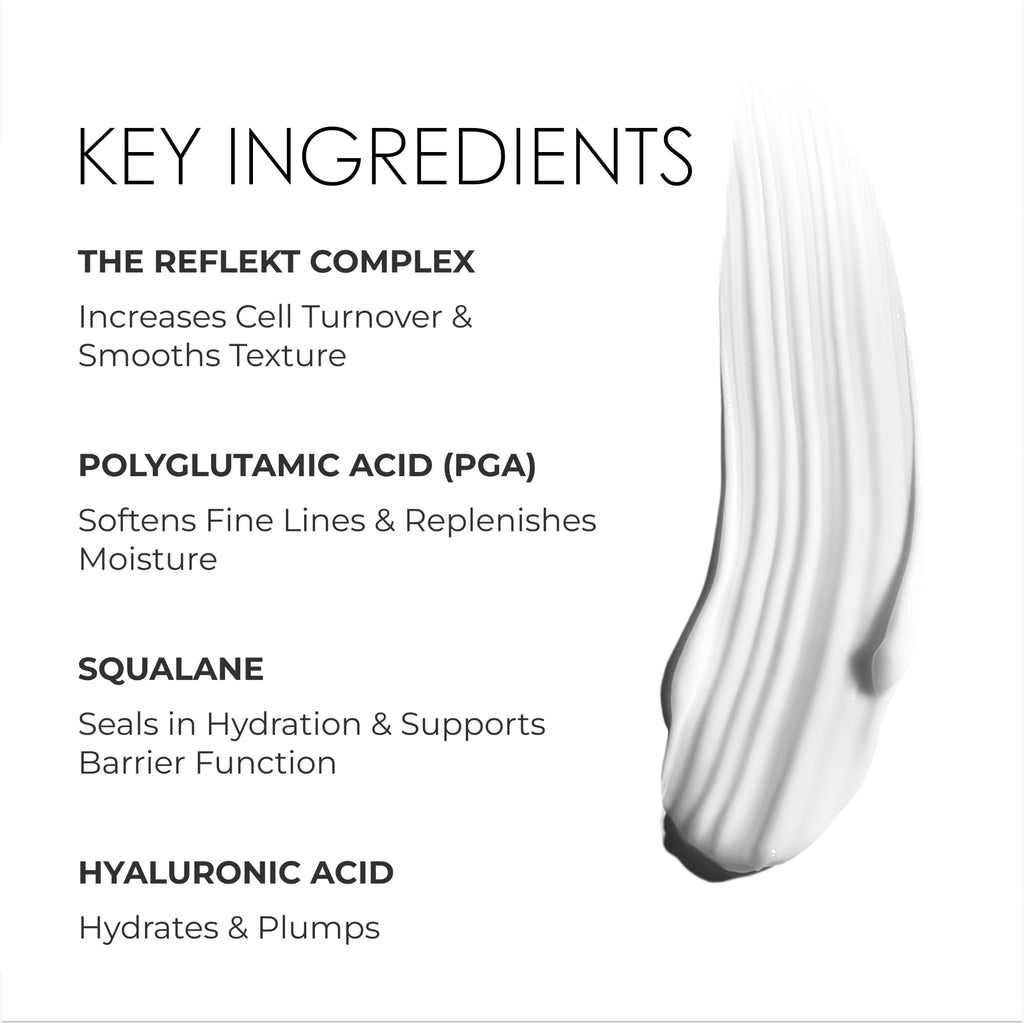 REFLEKT 3 Power Peptide Sculpting Face Cream – PGA, Hyaluronic Acid & Squalane | Clean Vegan