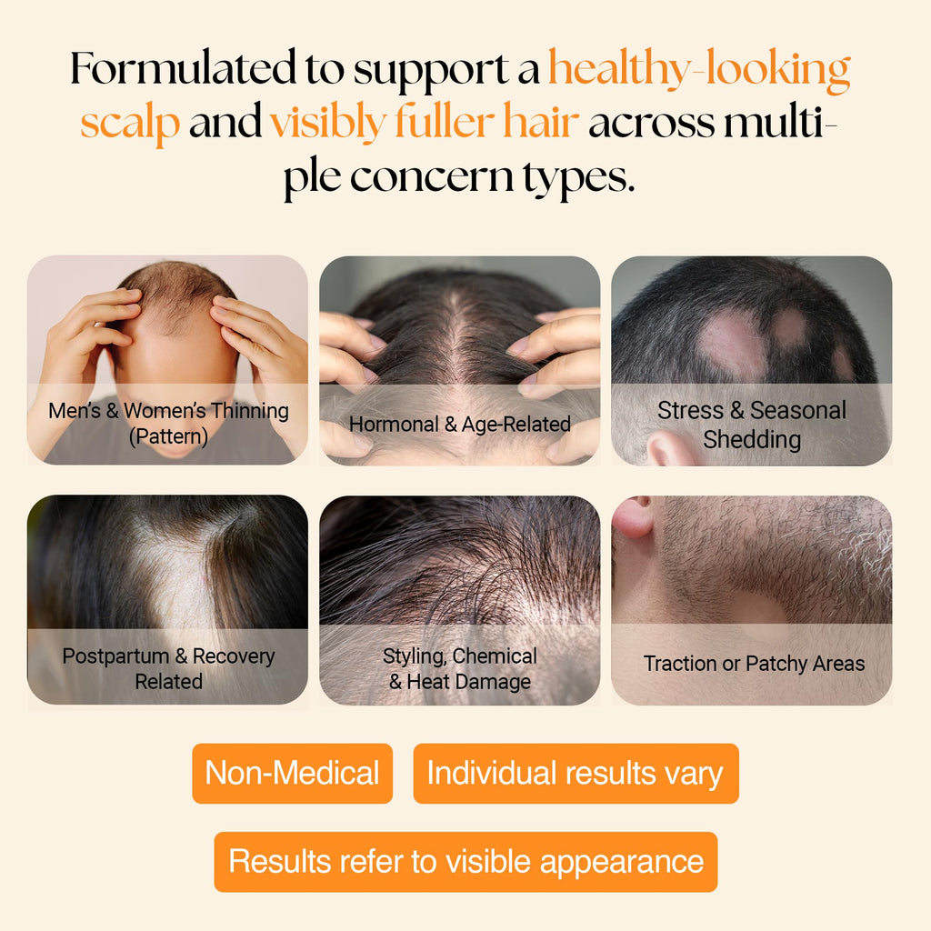 ReGlow Micro-Infusion Hair Density System | Precision Applicators & Bio-Active Serum
