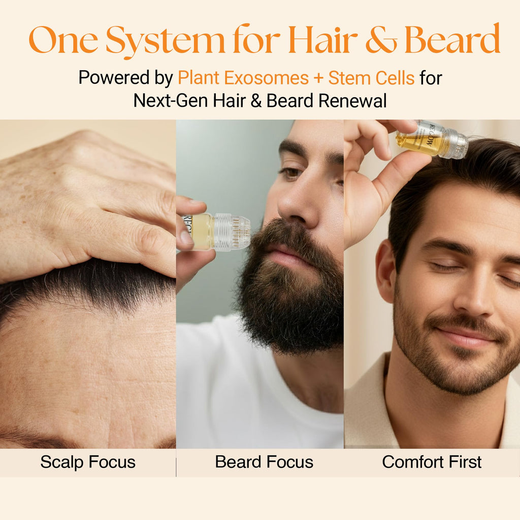 ReGlow Micro-Infusion Hair Density System | Precision Applicators & Bio-Active Serum