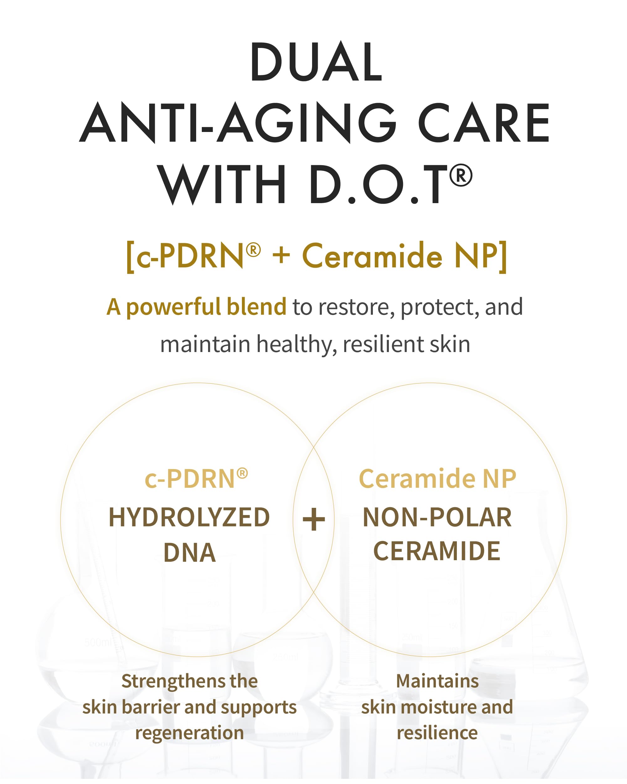 REJURAN® Dual Effect Ampoule DOT DUAL c-PDRN® [Larger Size] – Salmon DNA Serum for Deep Rejuvenation, Skin Elasticity & Texture