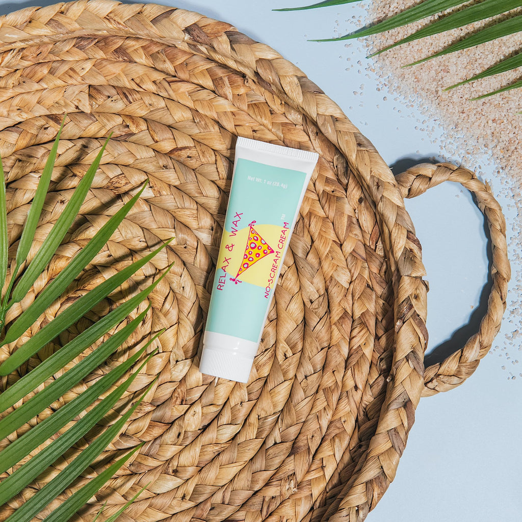 Relax and Wax No Scream Cream – 20-Minute Pre-Wax Numbing for Pain-Reduced Waxing