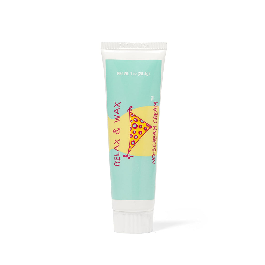 Relax and Wax No Scream Cream – 20-Minute Pre-Wax Numbing for Pain-Reduced Waxing