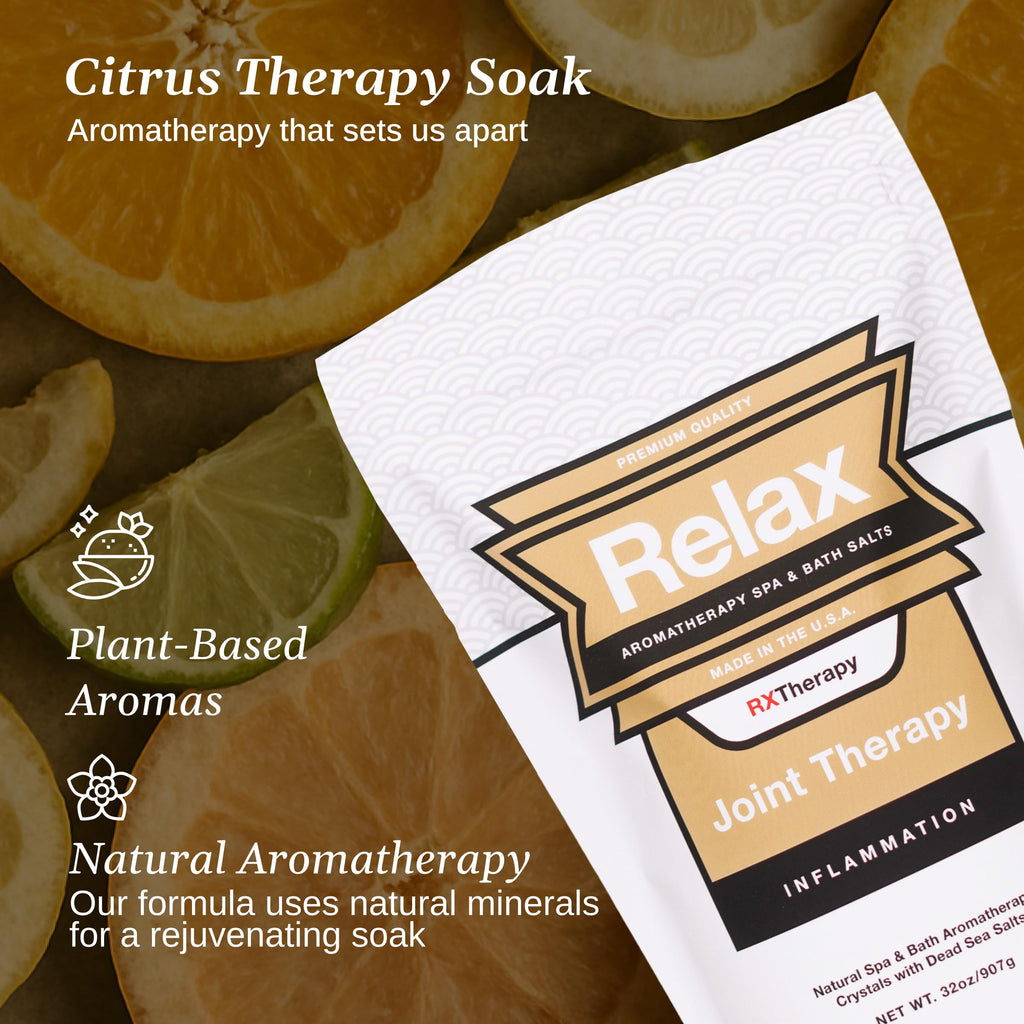 Relax Spa & Bath Epsom & Dead Sea Salts — Aromatherapy Bath Salts for Hot Tub & Bath