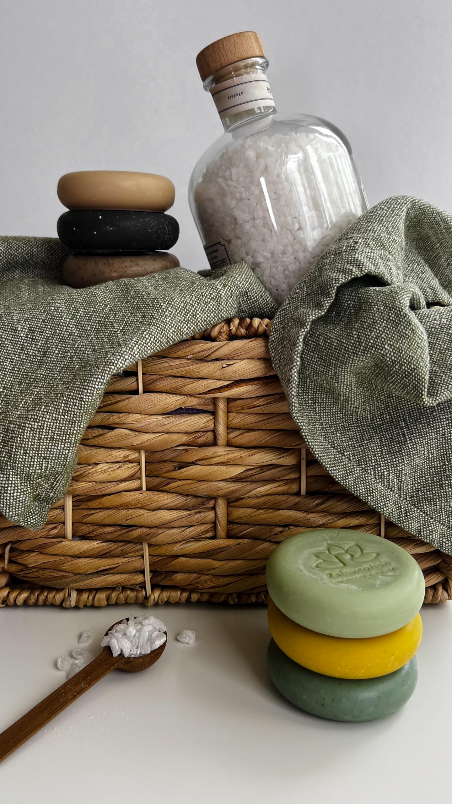 Relaxcation Olive Soap Bar – MADE IN USA, Organic Olive Oil & Leaves (3-Pack)