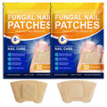 ReliCo Nail Treatment Patches (64 Pcs, 2 Pack) Night Repair for Discolored & Thickened Nails
