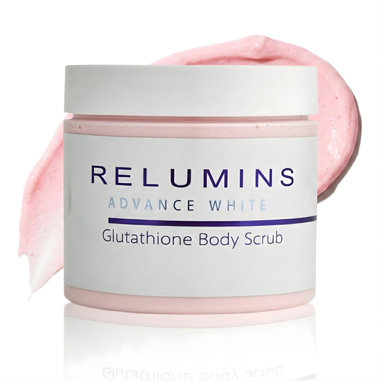 Relumins Premium Summer Body Scrub with Glutathione, Rosehip & Sea Salt – 400ml