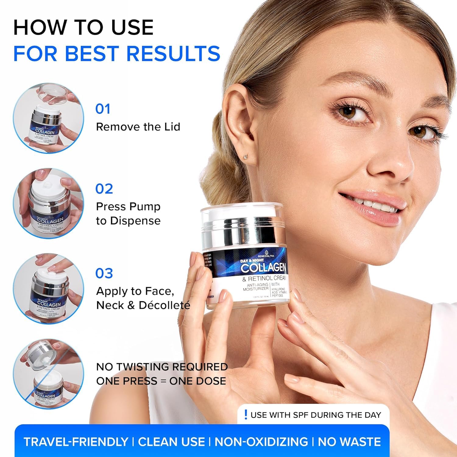 Remedial Purity Aesthetics Experience Collagen Cream with Retinol & Hyaluronic Acid