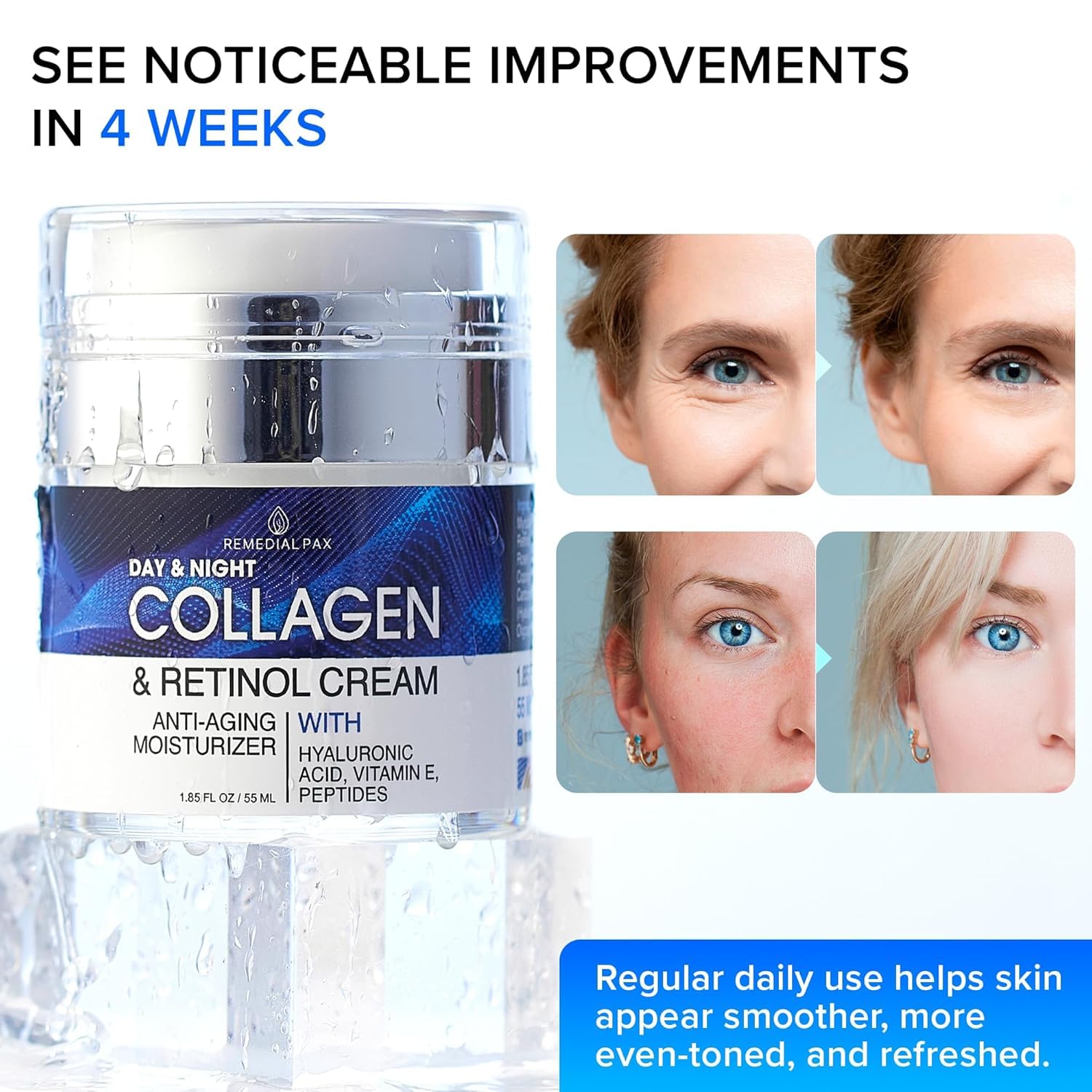 Remedial Purity Aesthetics Experience Collagen Cream with Retinol & Hyaluronic Acid