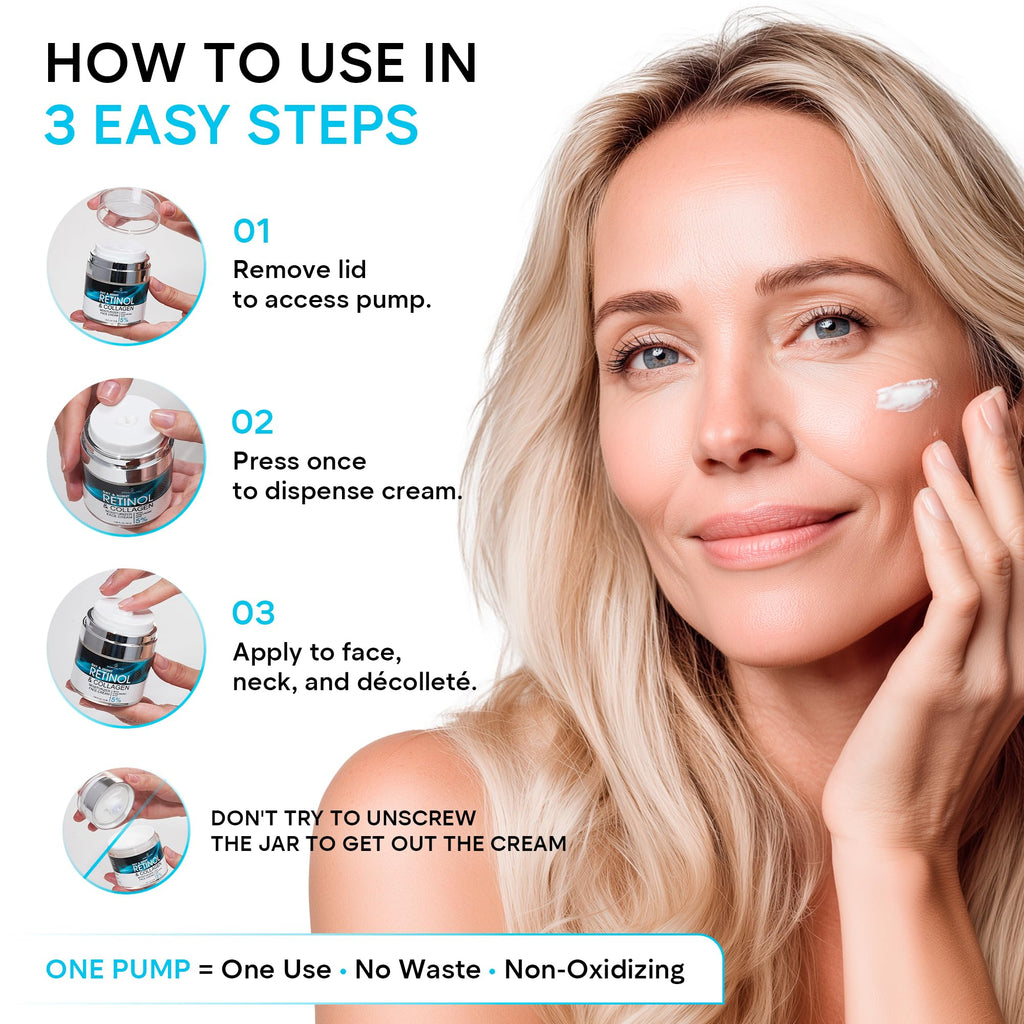 Remedial Purity Aesthetics Experience Face Moisturizer – Retinol Cream with Collagen & Hyaluronic Acid (1.85 fl oz)
